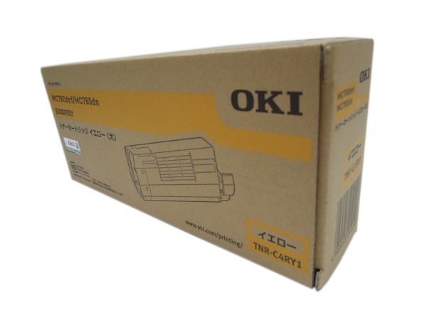 OKI 大容量トナーカートリッジ イエロー TNR-C4RY1 沖データ