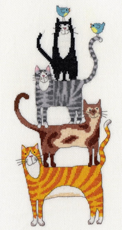ビンテージ クロスステッチ 猫モチーフスウェット トレーナー 刺繍 90s ビンテージ クロスステッチ 猫モチーフスウェット トレーナー