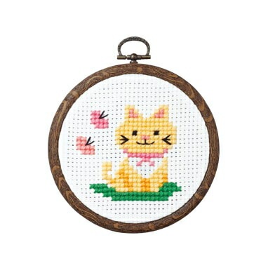 ☆完成品☆ハンドメイド クロスステッチ 散らかったお店 猫 魚 刺繍 71ZhONjmaDL._UF350,350_QL50_.jpg