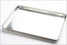 角型水切り 専用受け皿（特大）ステンレス | 水まわり用品｜水切りかご