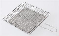 手付焼網（受け付）　大・正方形 手付焼網（受け付） 大・正方形 | 焼き網｜手付焼網,手付焼網