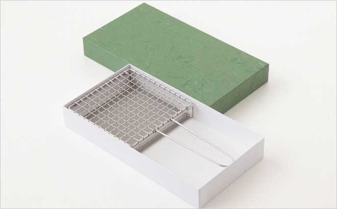 辻和金網 手付焼網 受け付 大 正方形 手付焼網（受け付） 小・