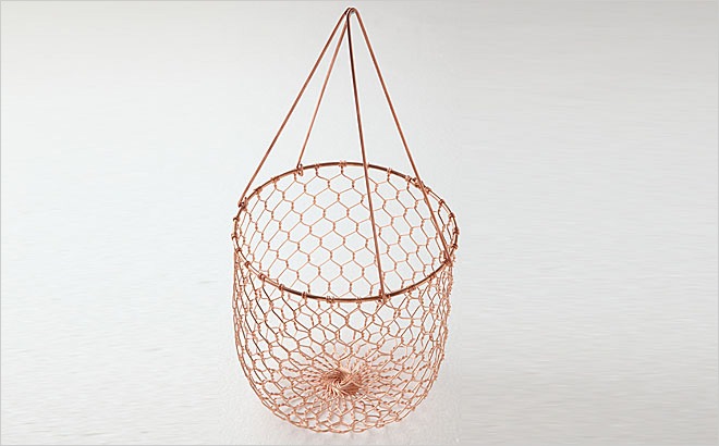 銅線の籠-大