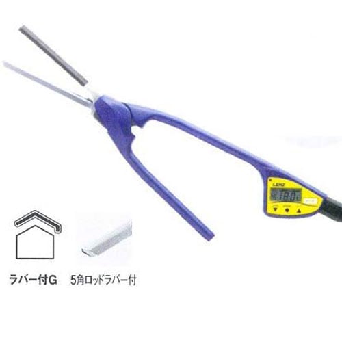 レンツ　アイロン　6mm  5角 レンツ デジタルアイロン 5角 ロッドラバー付き 4mm・6mm・8mm