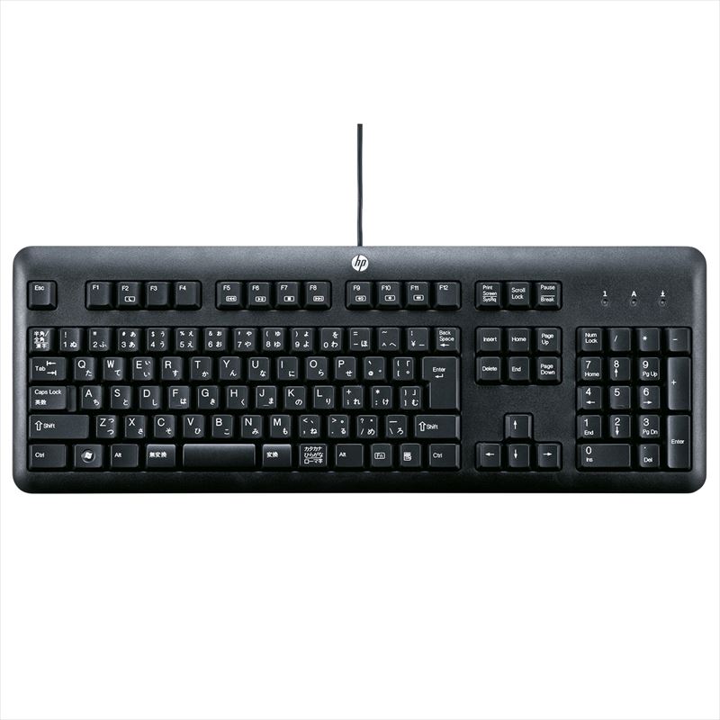 中古品]hp USB日本語キーボード KU-1156 ブラック[送料無料(一部