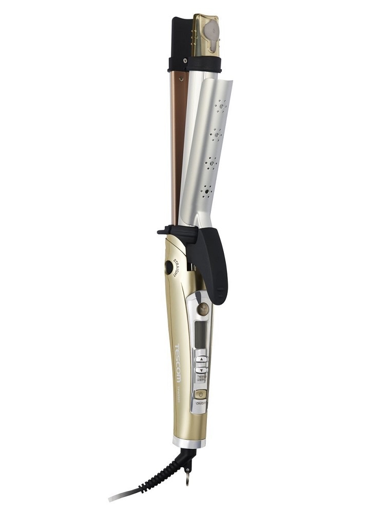 マイナスイオン2WAYスチームヘアーアイロン 26mmゴールドTPW2526-N TESCOM マイナスイオン2WAYスチームヘアーアイロン 26mm