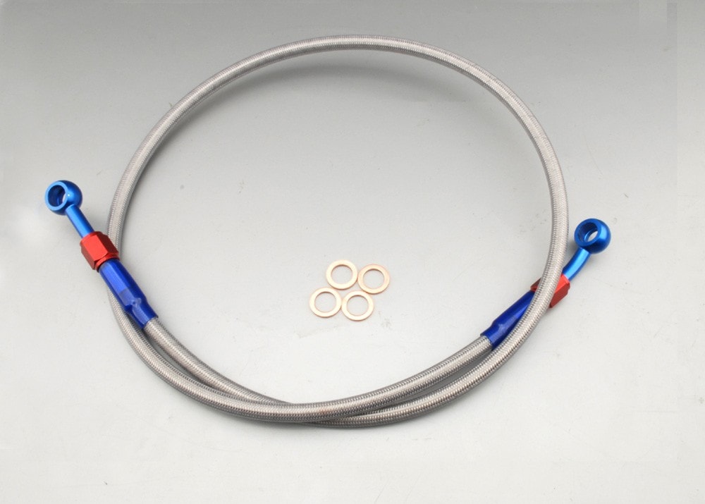 TECNIUM TECNIUM:テクニウム SPEEDBRAKES Aviation Brake Hose Carbon／Blue Banjo R 100 RS R 100 RS TECNIUM TECNIUM:テクニウム SPEEDBRAKES Aviation Brake Hose Carbon