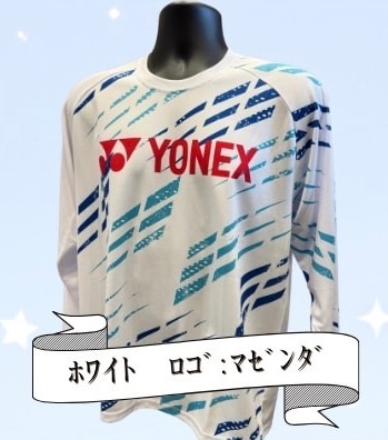 国スポ2024 佐賀限定 ヨネックストレーナー　Ｏサイズ 限定】YONEX 国民スポーツ大会 佐賀2024 ロンT 新品Lサイズ