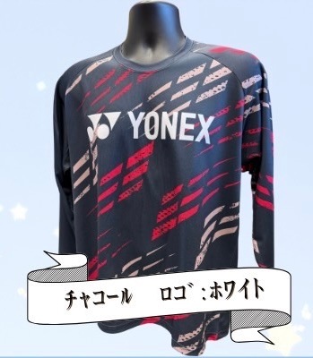 YONEX 2025 昇華プリントロングスリーブTシャツ YOS25015