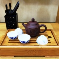 茶器セット（山水）の商品説明【おちゃぷらす】