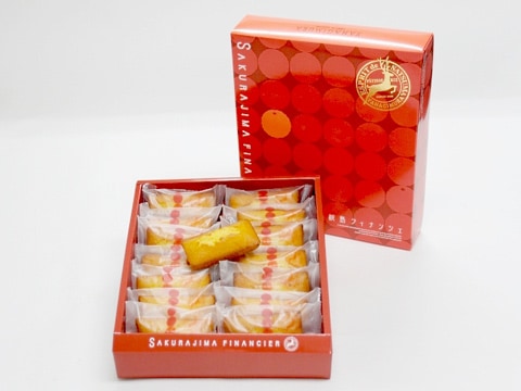 桜島小みかんフィナンシェ(14個入) | 通信販売商品,焼き菓子