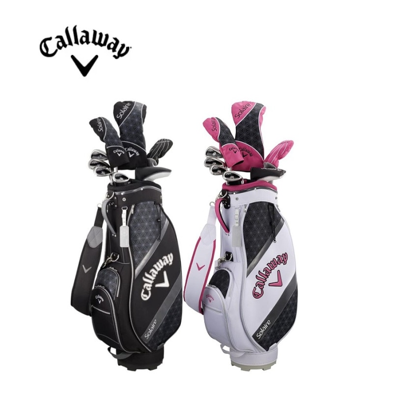 ☆キャロウェイゴルフクラブ本格セット&パーリーゲイツキャディバック　カバー付 即納】キャロウェイ (Callaway) クラブセット レディース