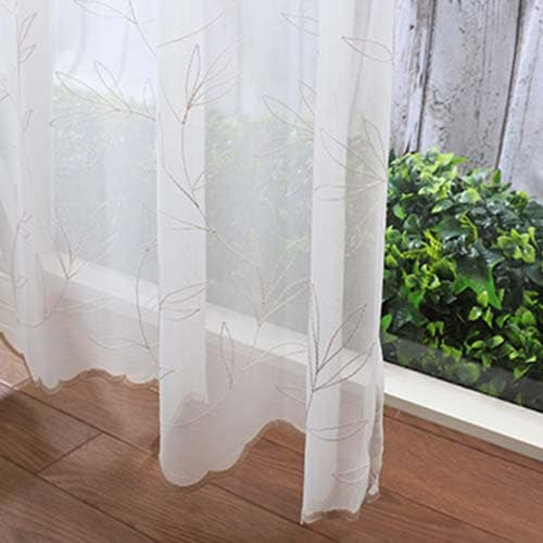 【オーダー】裾のリーフが特徴の形状記憶付レース CJ18224(ベージュ)