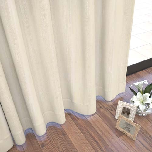 【オーダー】遮光3級裏地付 エレガンス 無地の形状記憶付 CJ33326(イエロー)