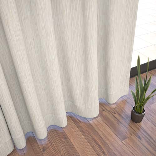 【オーダー】遮光3級裏地付 モダン 無地調の形状記憶付 SO61501(ベージュ)