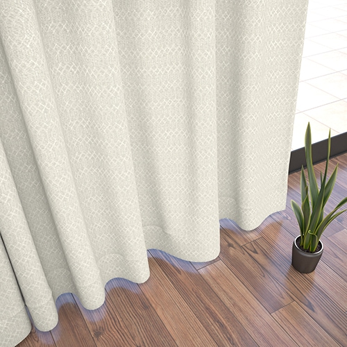 【オーダー】ベーシック 遮光1級 遮熱 断熱 遮音 1.5倍ヒダ KS30107(グレー)