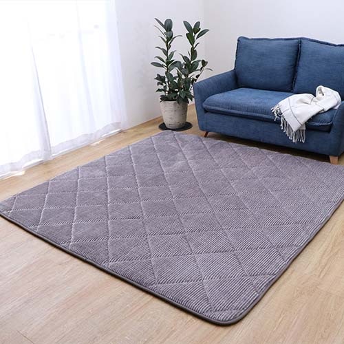 【EC限定】 防音タイプのラグ　グランド（グレー）