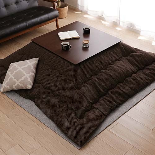 こたつ布団 掛布団 短毛マイクロ 『TWワッフル』 ブラウン 約200×300cm TWワッフル  【北海道・沖縄・離島 送料別】 EC限定】こたつ布団 TWワッフル（ネイビー） | すべての商品