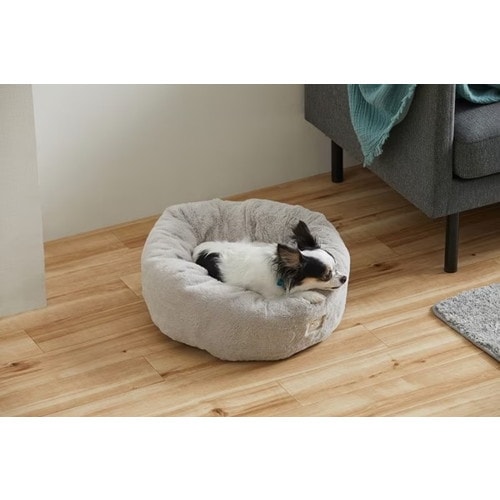 【EC限定】アイリスオーヤマ　ラビットファー調クッションペットベッド