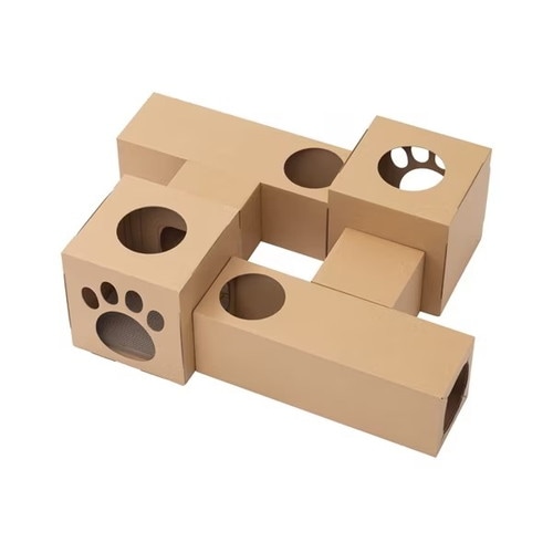 【EC限定】アイリスオーヤマ　ねこねこトンネル BOX+T字セット