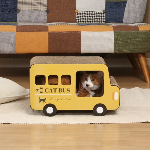 【EC限定】猫の爪とぎ　ロンドンバス
