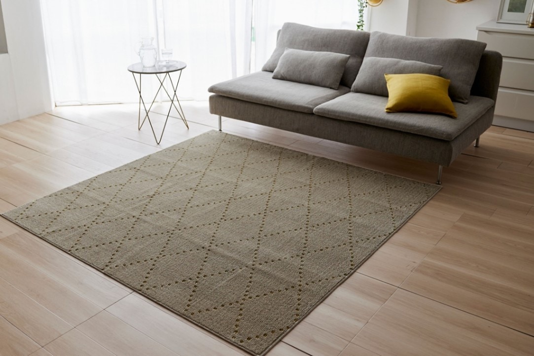 EC限定】防ダニ 消臭ラグ ポント（グリーン） | すべての商品