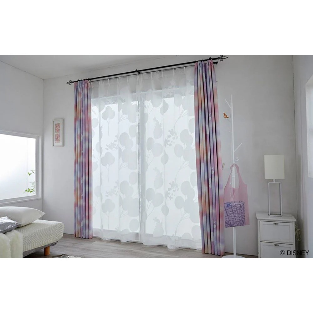 【EC限定】DISNEYディズニーホームシリーズ M1198 MICKEY/Balloon voile/ミッキー/バルーンボイル（ホワイト）