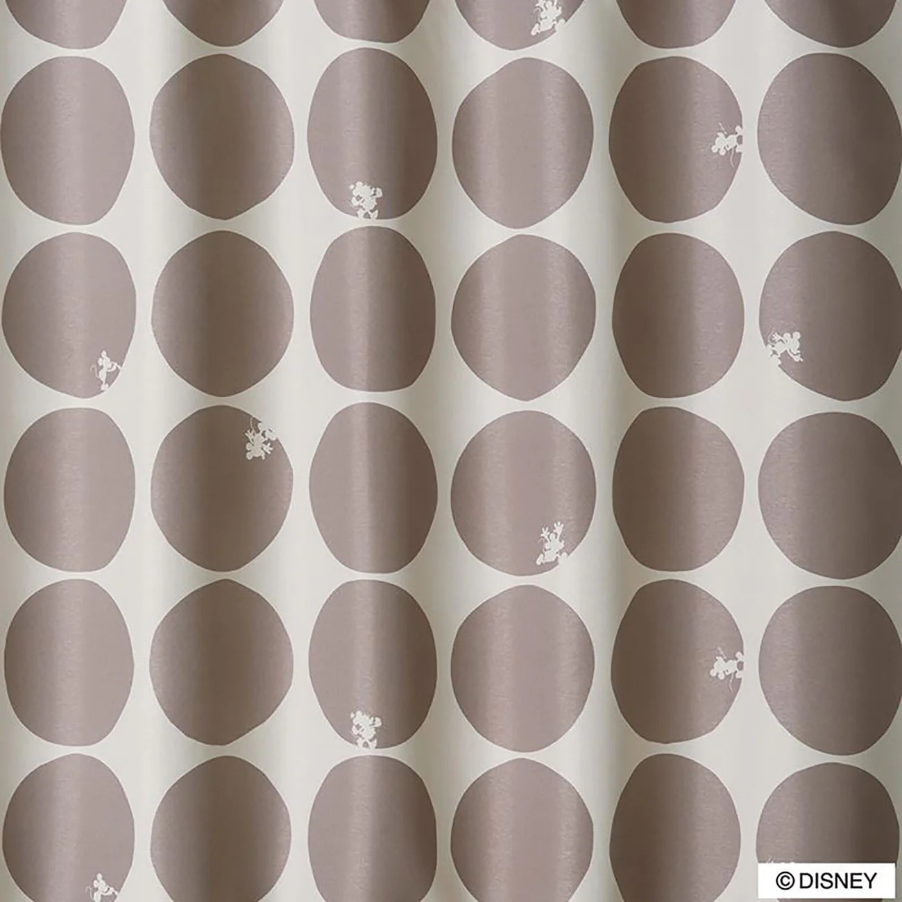 【EC限定】DISNEYディズニーホームシリーズ 遮光2級 M1168 MICKEY/Scope/ミッキー/スコープ（ベージュ）