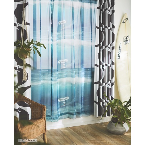 【EC限定】PEANUTS P1027 SNOOPY/スヌーピー/Cowabunga! voile/カワバンガ！ボイル（ブルー）