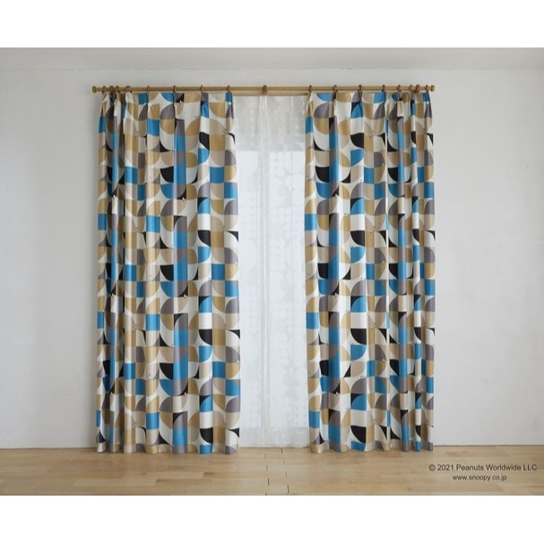 【EC限定】PEANUTS 遮光2級 P1035 SNOOPY/スヌーピー/Sleepy Snoopy/スリーピースヌーピー（ブルー）
