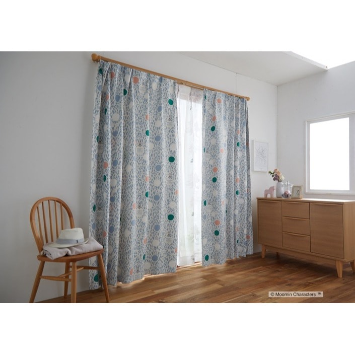 【EC限定】 遮光2級 A1002 MOOMIN/ムーミン/COLOR CIRCLE/カラーサークル（ブルー）