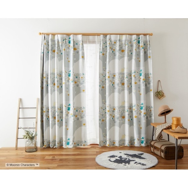 【EC限定】 遮光2級 A1004 MOOMIN/ムーミン/SOFT MELODY/ソフトメロディー（ブルー）