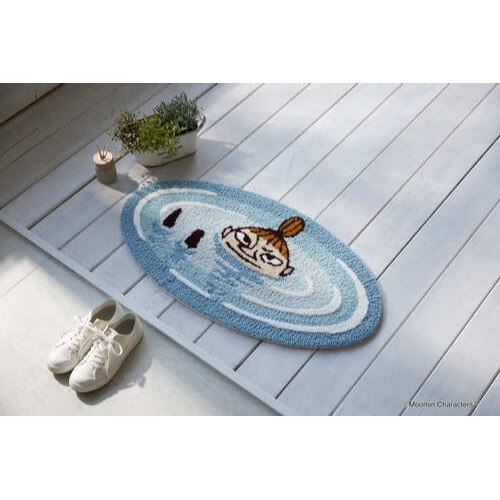 【EC限定】 MOOMIN/ムーミン/ぷかぷかリトルミイ マット（ブルー）