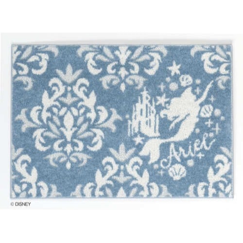 【EC限定】 DISNEYディズニーホームシリーズ DRT-1069 PRINCESS / Damask RUG プリンセス / ダマスクラグ (#3 ブルー)