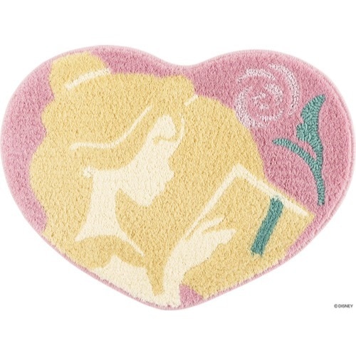 【EC限定】 DISNEYディズニーホームシリーズ DMT-4101 PRINCESS / Heart MAT-Bell プリンセス / ハートマット-ベル (#12 イエロー)