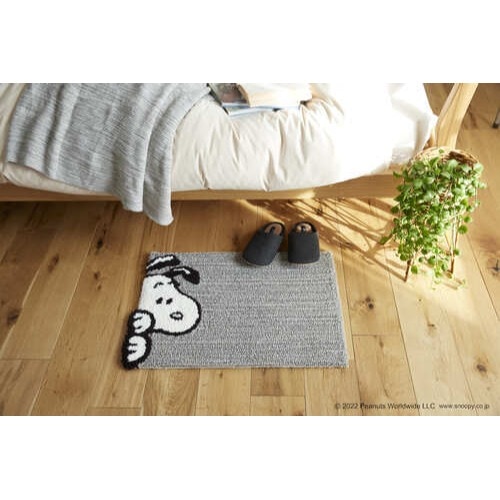 【EC限定】 SNOOPY/スヌーピー/Chilali MAT / チラリマット（グレー）