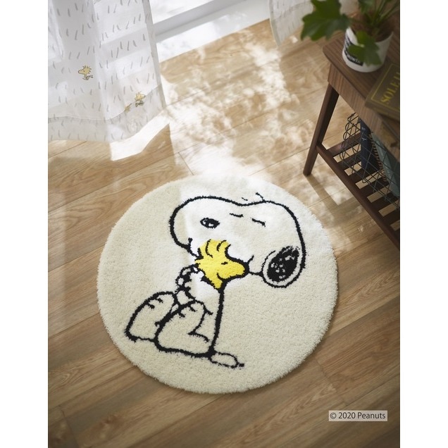 【EC限定】 SNOOPY/スヌーピー/Close friend MAT / クロースフレンドマット（ホワイト）