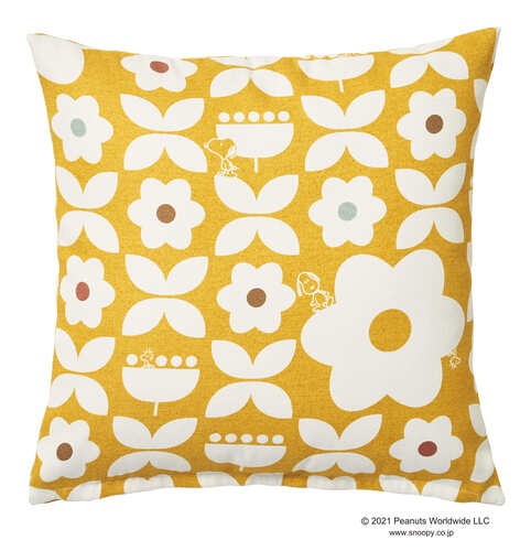 【EC限定】 クッションカバー P036C SNOOPY/スヌーピー/Flower maze/フラワーメイズ 
