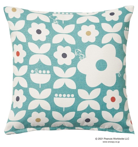 【EC限定】 クッションカバー P037C SNOOPY/スヌーピー/Flower maze/フラワーメイズ 