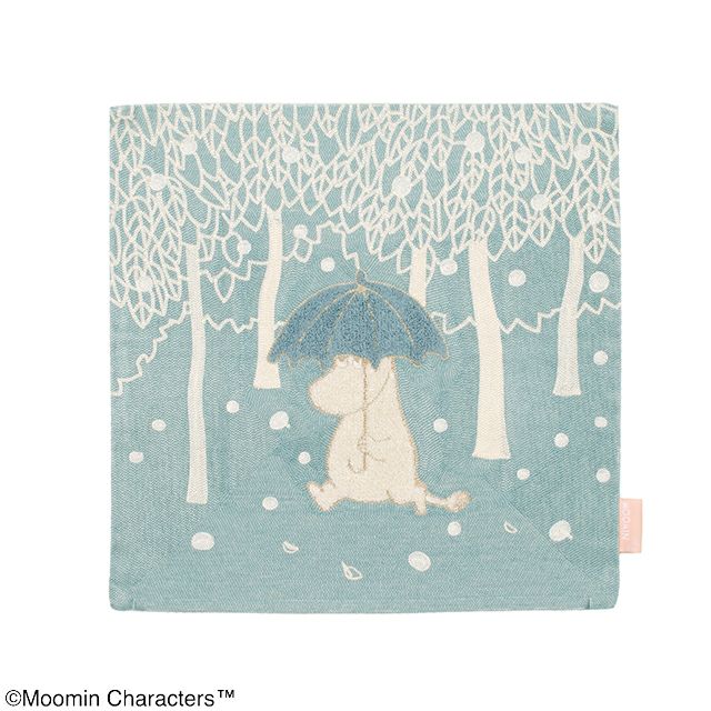 晴れときどきリンゴ 円形 MOOMIN ムーミン ゴブラン シェニール　ラグ EC限定】 MOOMIN/ムーミン/ゴブラン織り円形ラグ 晴れ、ときどき