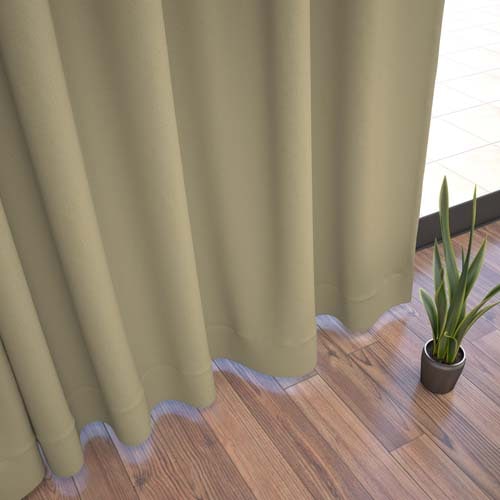 【オーダー】遮光1級 なめらかな手触りが特徴の形状記憶付 CJ28003(アイボリー)