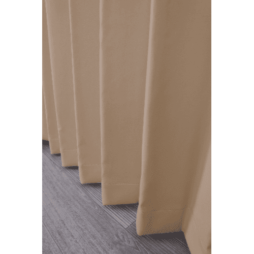 【EC限定】【イージーオーダー】防炎 遮光1級 無地の形状記憶付 POCHI(グレー)※画像では表現できない生地の色味がございますので、生地サンプルにて実物をご確認ください。