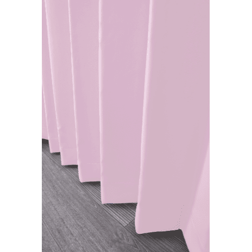 【EC限定】【イージーオーダー】防炎 遮光1級 無地の形状記憶付 POCHI(ピンク)