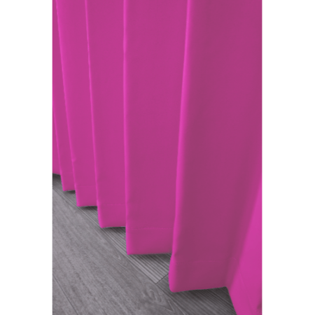 【EC限定】【イージーオーダー】防炎 遮光1級 無地の形状記憶付 POCHI(ローズ)