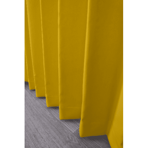 【EC限定】【イージーオーダー】防炎 遮光1級 無地の形状記憶付 POCHI(イチョウ)