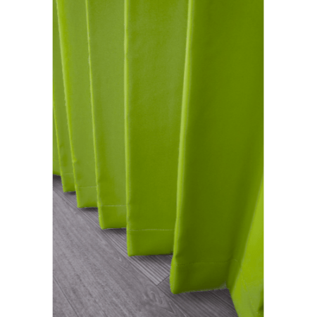 【EC限定】【イージーオーダー】防炎 遮光1級 無地の形状記憶付 POCHI(モス)