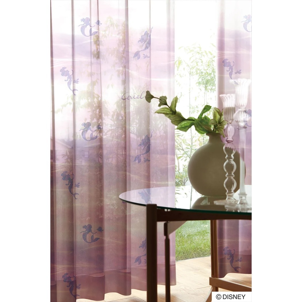 【EC限定】【1.5倍ヒダオーダー】DISNEYディズニーホームシリーズ M1175 PRINCESS/Aqua/プリンセス/アクア（パープル）