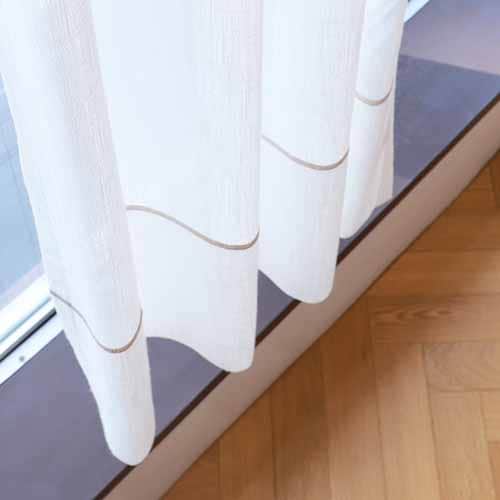 【オーダー】ナチュラル 裾が2重のガーゼのような柔らかい風合い CJ18333(ベージュ)