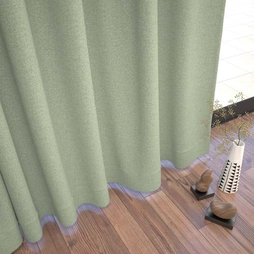 【セール最終】防音ホワイト葉柄ドレープカーテン丈240cm 和 カフェカーテン Z-94040 ホワイト ｜ジャストカーテン