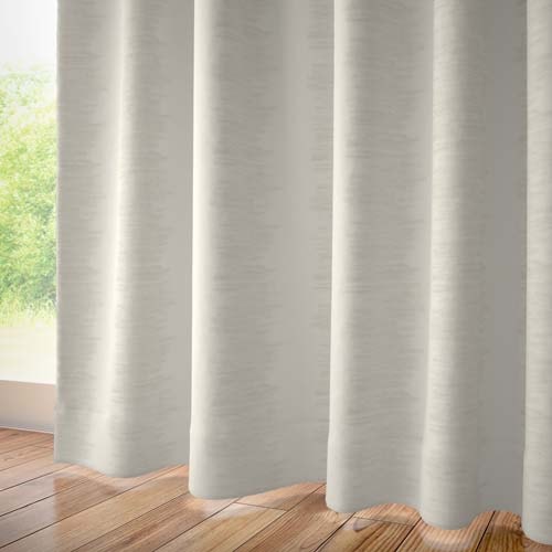 【オーダー】ブラシタッチの横縞柄を表現した形状記憶レース SC17343(グレー)